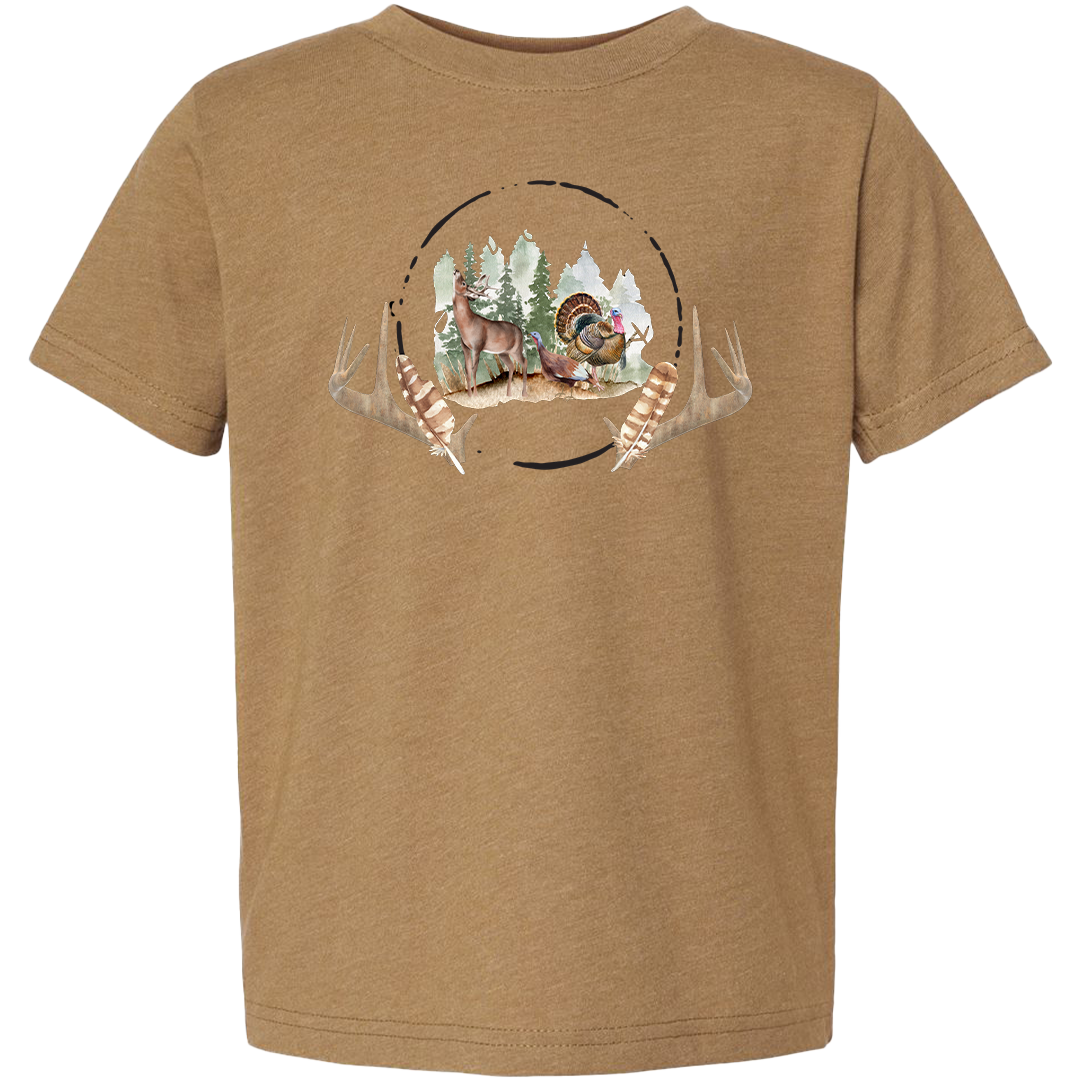 Bucks And Beards Toddler Tee