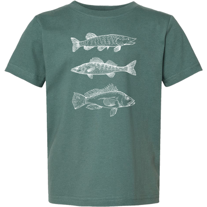 Midwest Fish Toddler Tee