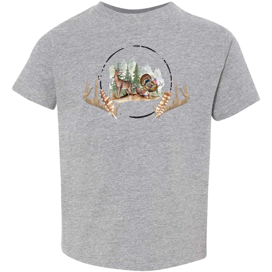 Bucks And Beards Toddler Tee