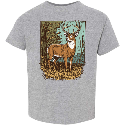 Vintage Deer Toddler Tee