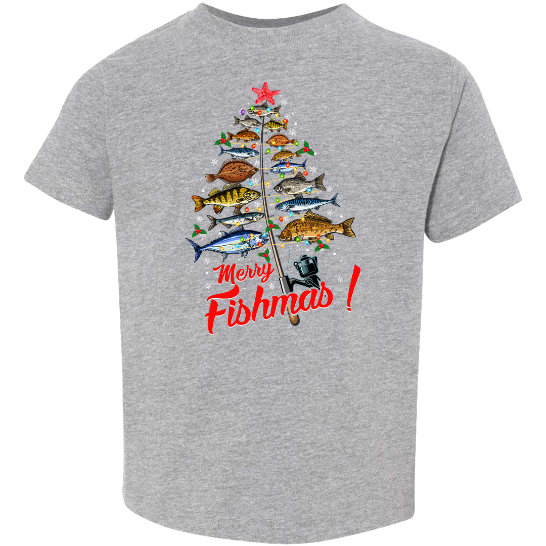 Merry Fishmas Toddler Tee