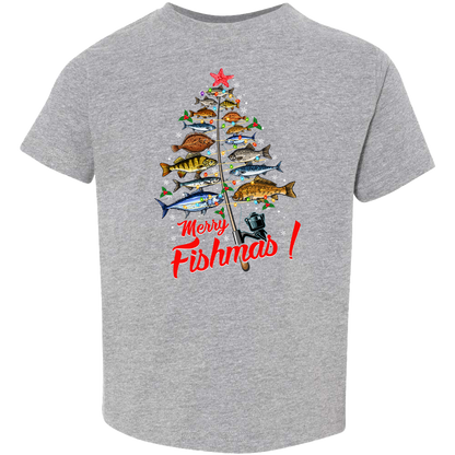 Merry Fishmas Toddler Tee