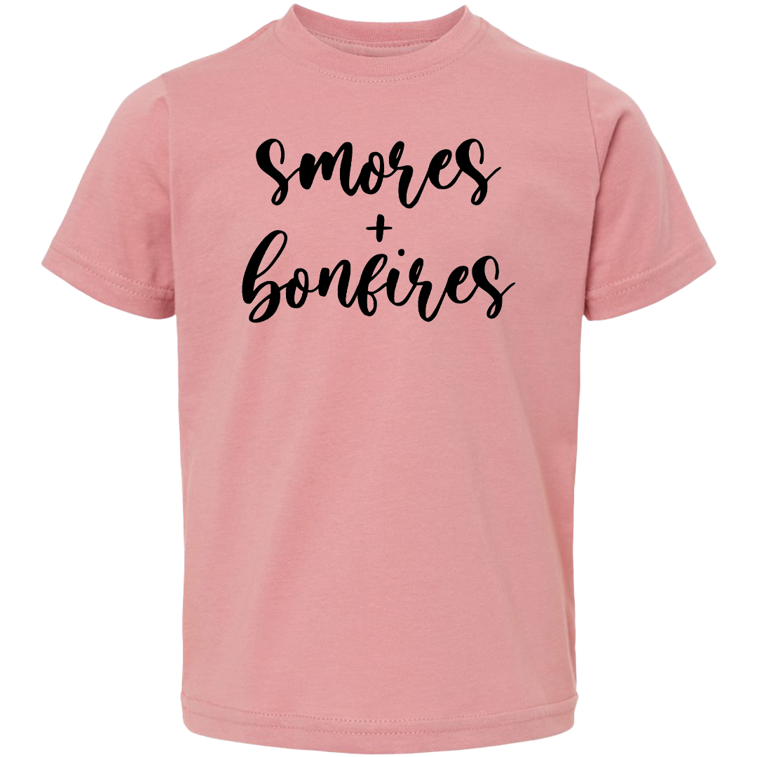 S'mores And Bonfires Toddler Tee