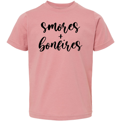 S'mores And Bonfires Toddler Tee