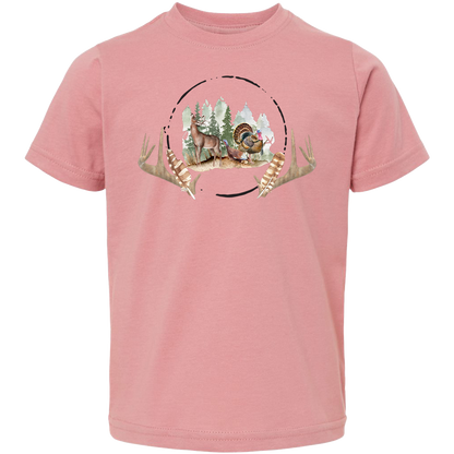 Bucks And Beards Toddler Tee