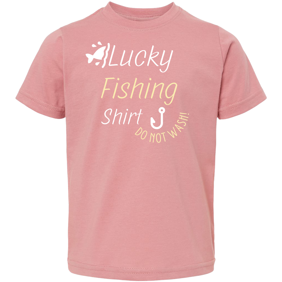 Lucky Fishing Shirt Toddler Tee