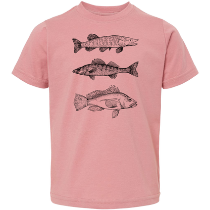 Midwest Fish Toddler Tee