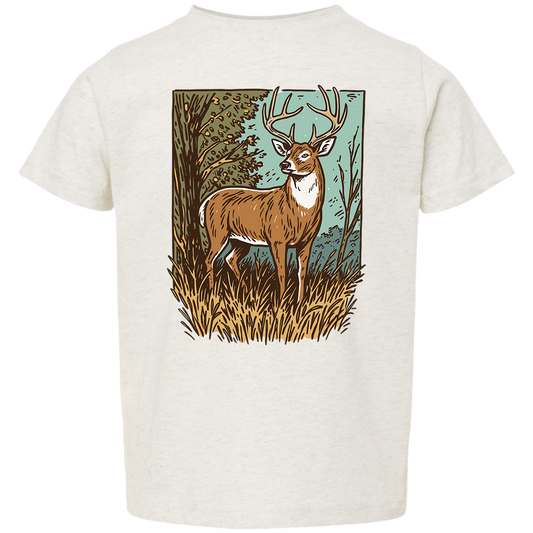 Vintage Deer Toddler Tee