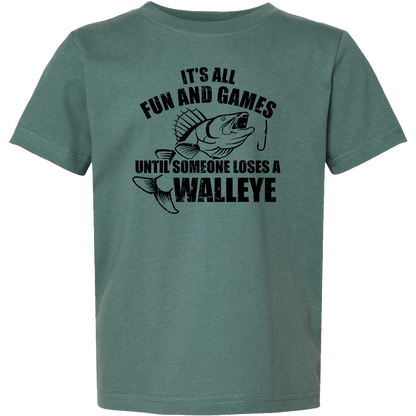 Walleye Games Toddler Tee