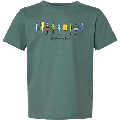 Only The Good Baits Toddler Tee