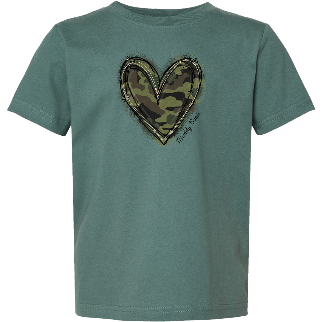 Hidden Heart Toddler Tee