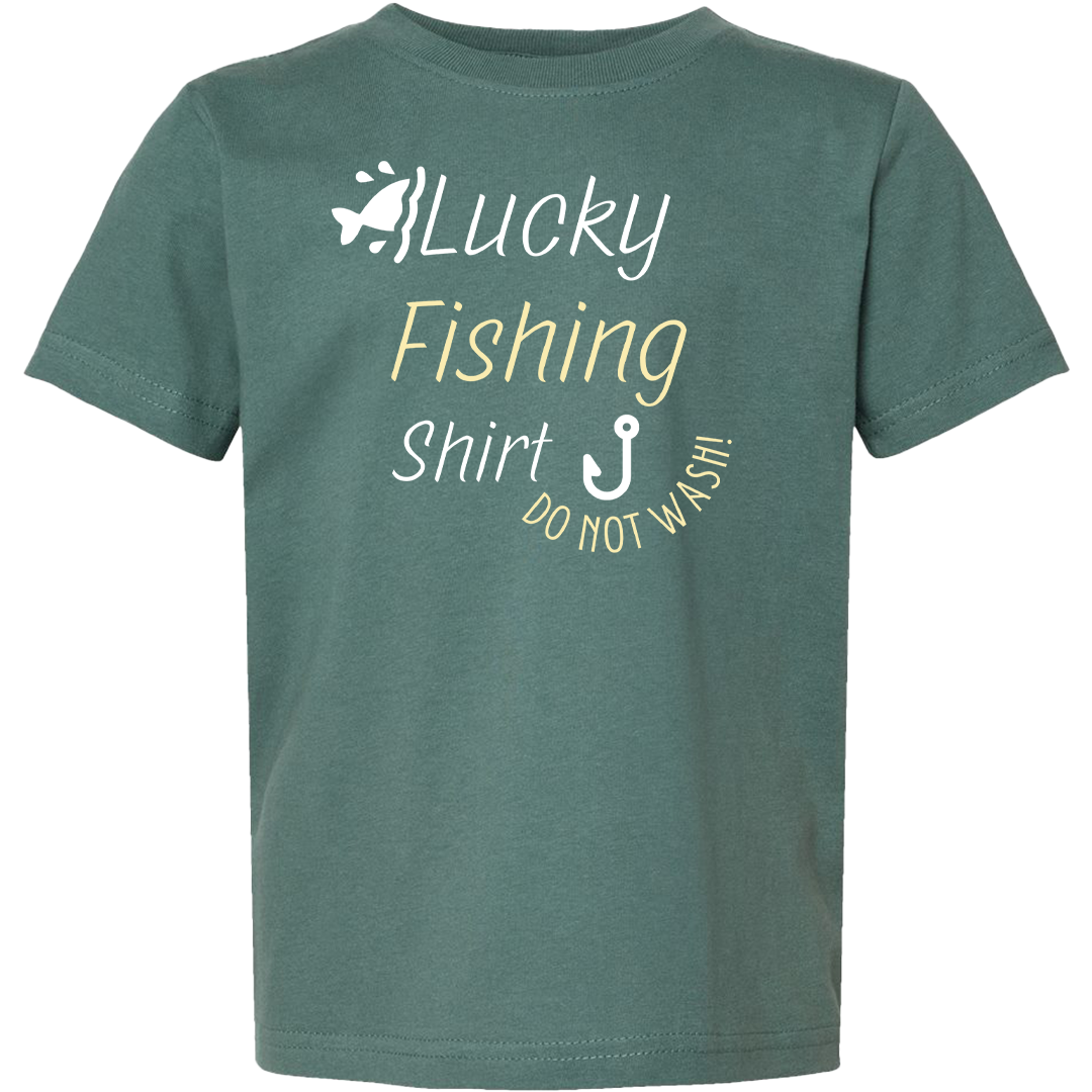 Lucky Fishing Shirt Toddler Tee