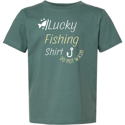 Lucky Fishing Shirt Toddler Tee