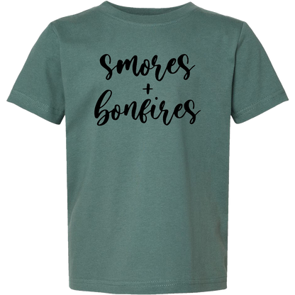 S'mores And Bonfires Toddler Tee