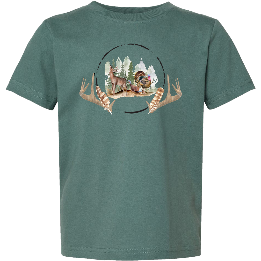 Bucks And Beards Toddler Tee