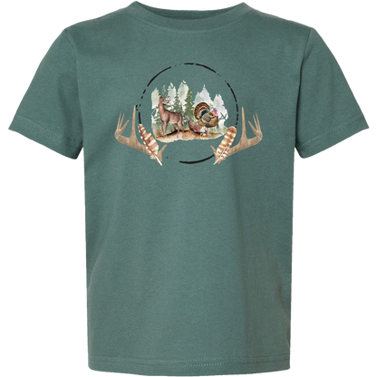 Bucks And Beards Toddler Tee