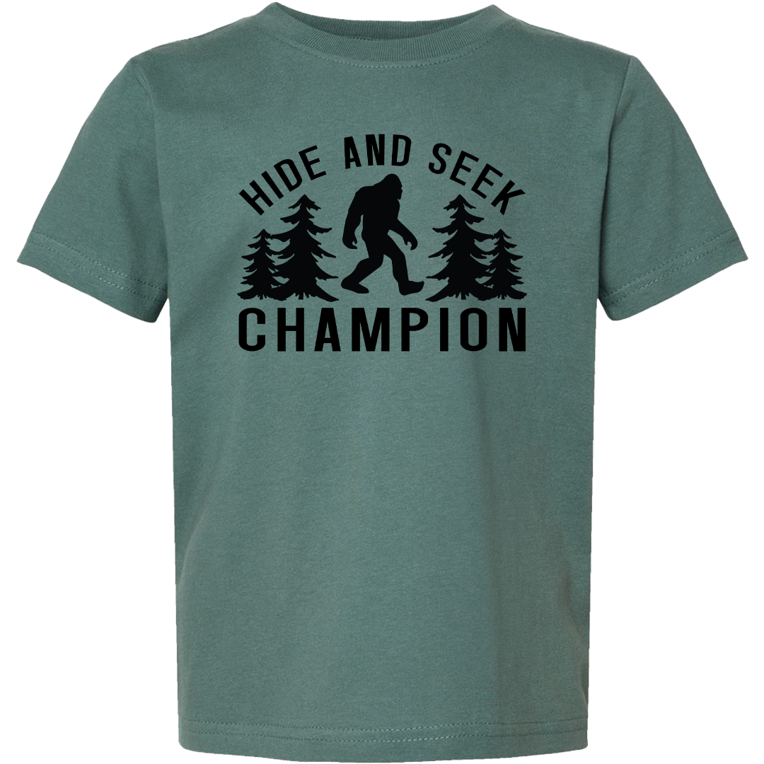 Hide and Seek Sasquatch Toddler Tee