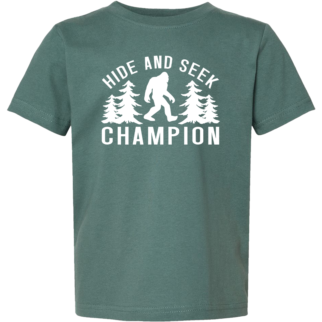 Hide and Seek Sasquatch Toddler Tee