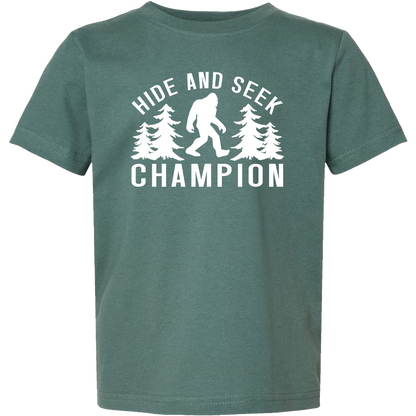 Hide and Seek Sasquatch Toddler Tee