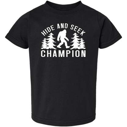 Hide and Seek Sasquatch Toddler Tee