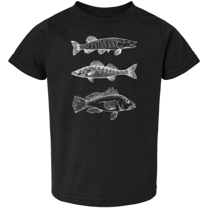 Midwest Fish Toddler Tee
