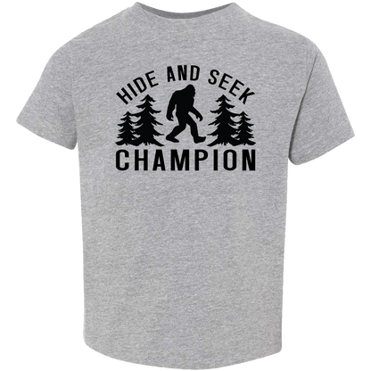 Hide and Seek Sasquatch Toddler Tee
