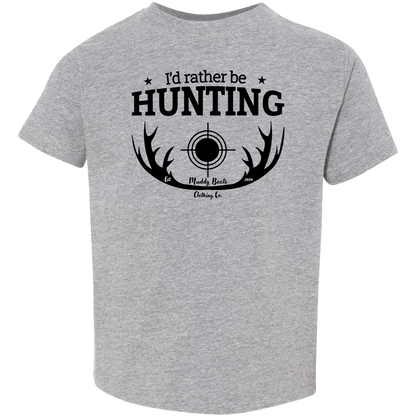 I'd Rather be Hunting Toddler Tee