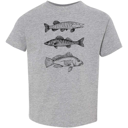 Midwest Fish Toddler Tee