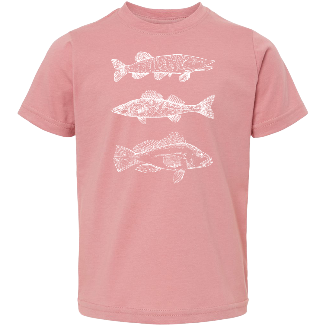 Midwest Fish Toddler Tee