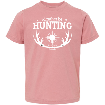 I'd Rather be Hunting Toddler Tee