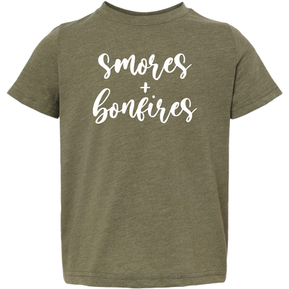 S'mores And Bonfires Toddler Tee