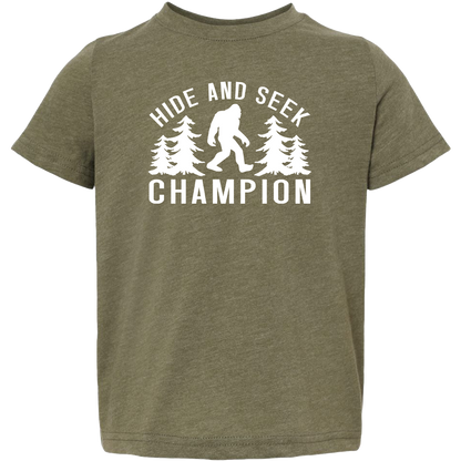 Hide and Seek Sasquatch Toddler Tee