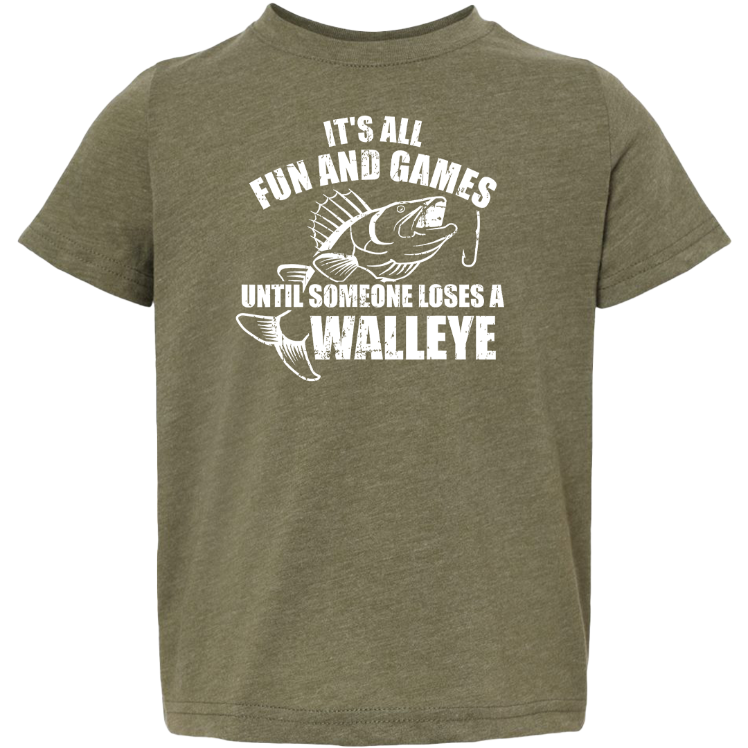 Walleye Games Toddler Tee