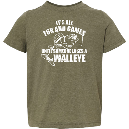 Walleye Games Toddler Tee