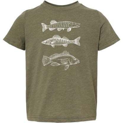 Midwest Fish Toddler Tee
