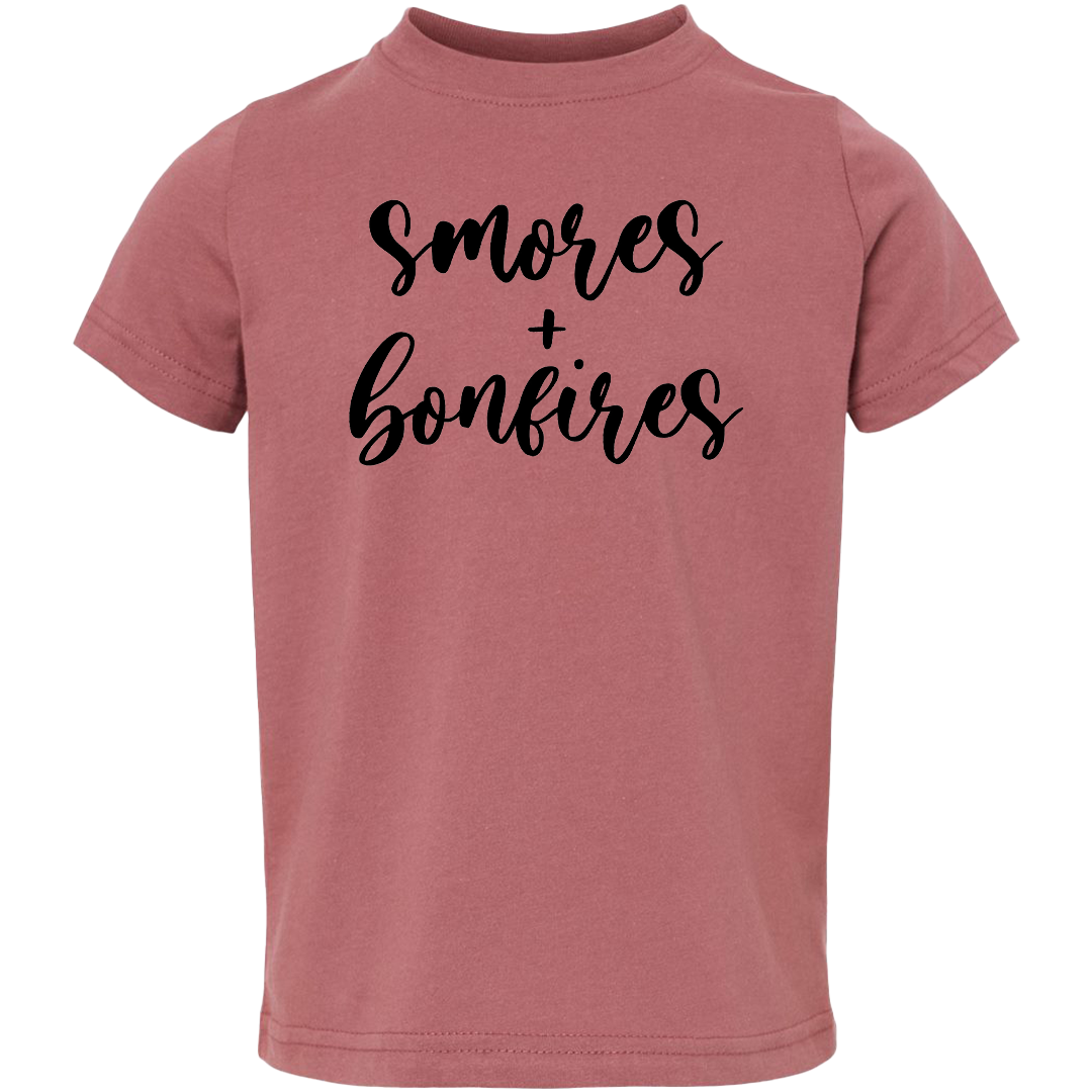 S'mores And Bonfires Toddler Tee
