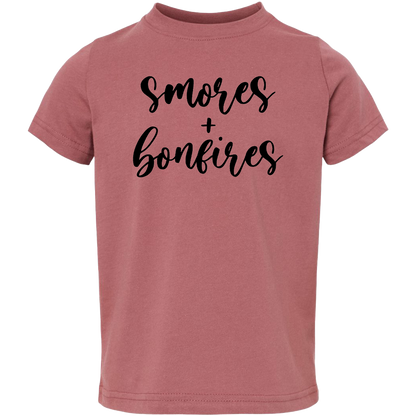 S'mores And Bonfires Toddler Tee