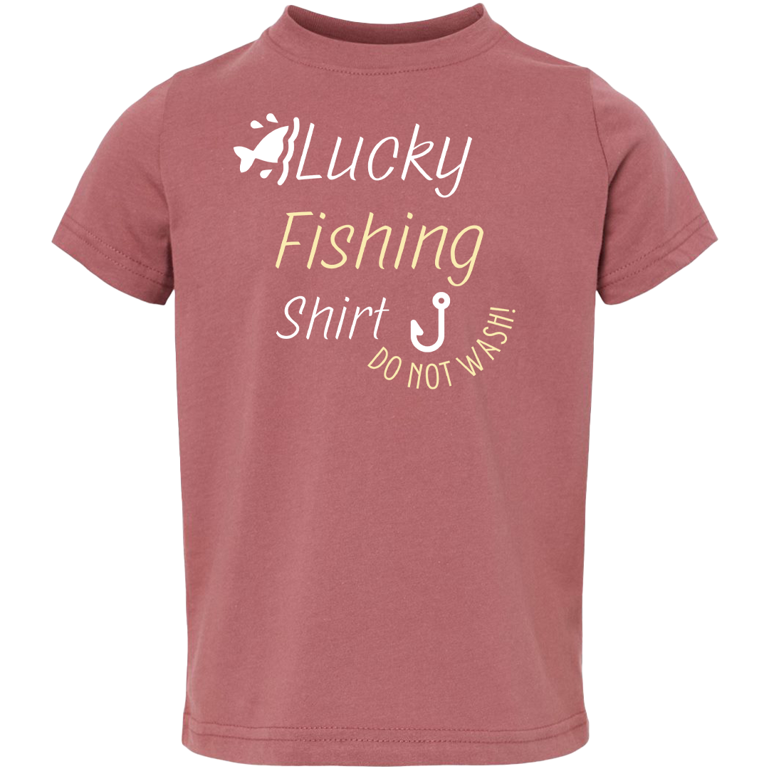 Lucky Fishing Shirt Toddler Tee