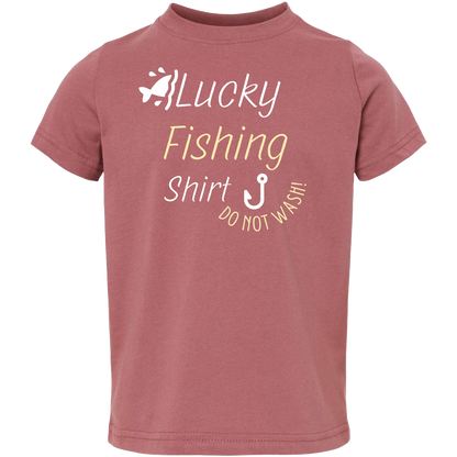 Lucky Fishing Shirt Toddler Tee