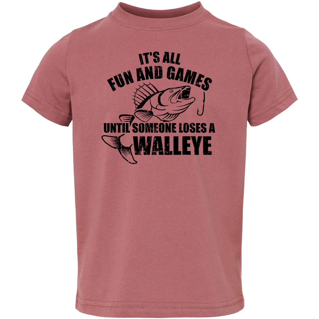 Walleye Games Toddler Tee