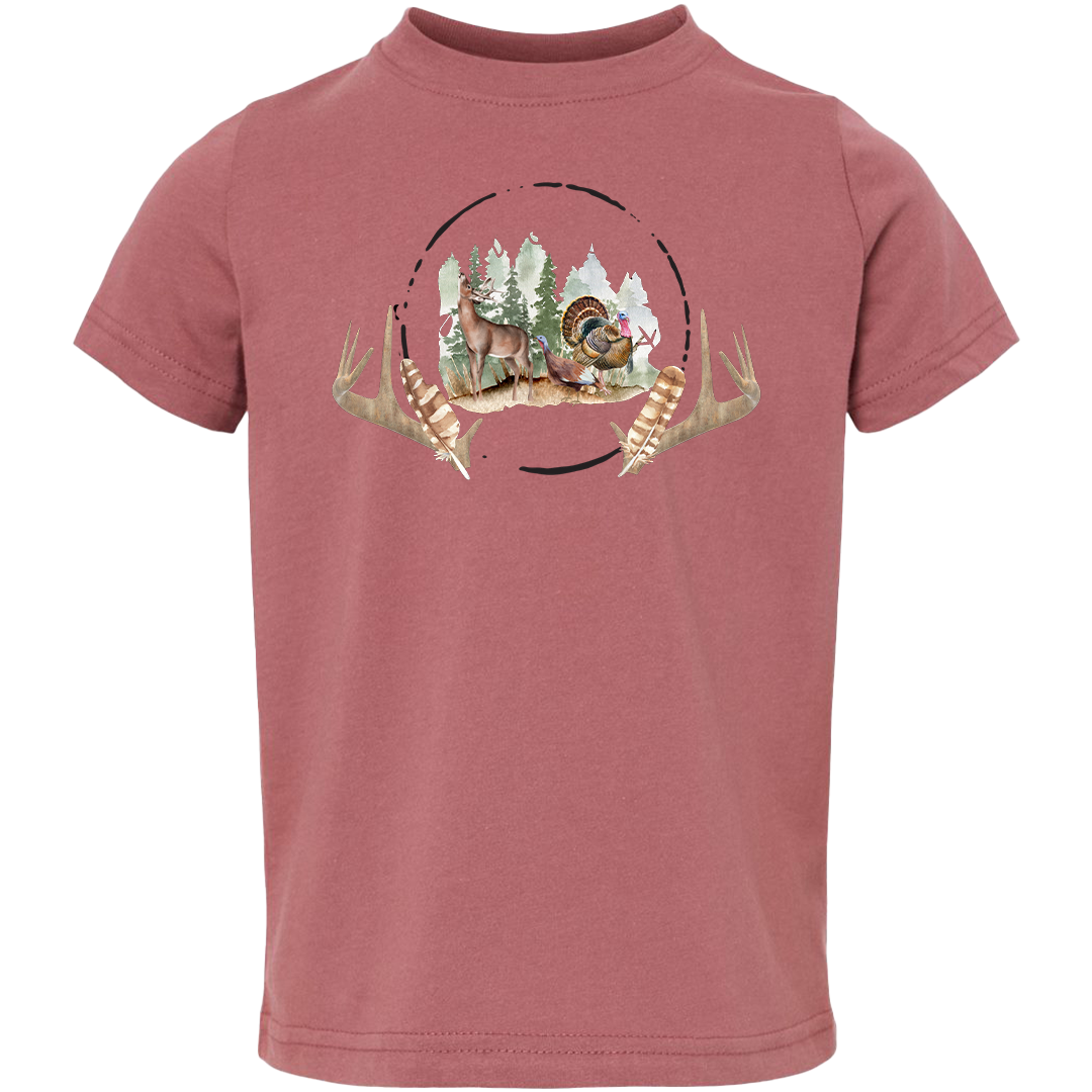 Bucks And Beards Toddler Tee