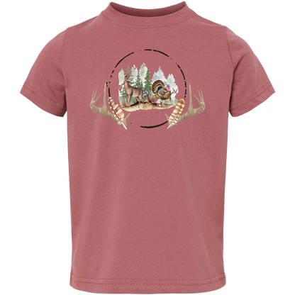 Bucks And Beards Toddler Tee