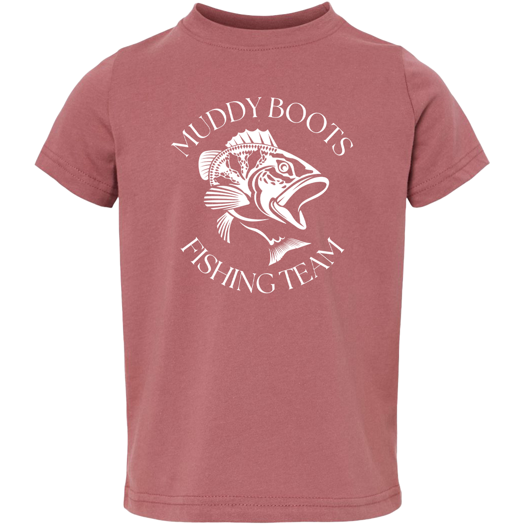 Fishing Team Toddler Tee