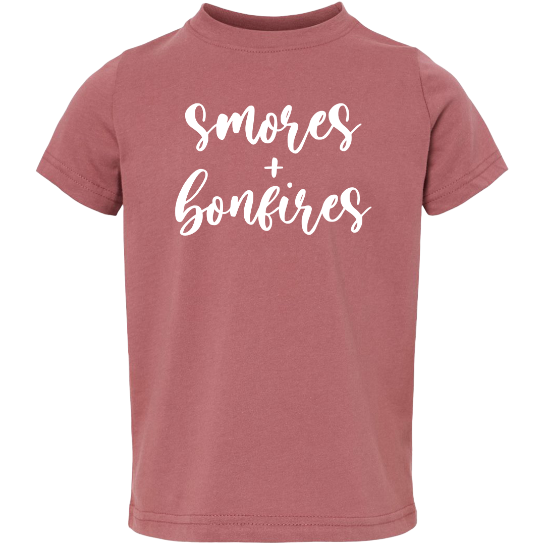 S'mores And Bonfires Toddler Tee