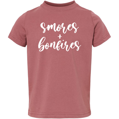 S'mores And Bonfires Toddler Tee