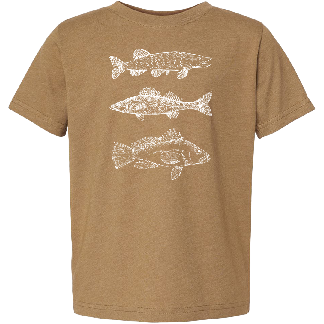 Midwest Fish Toddler Tee