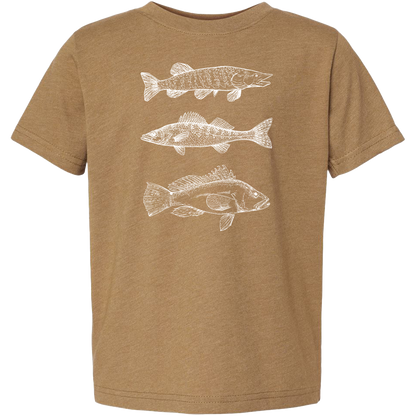 Midwest Fish Toddler Tee