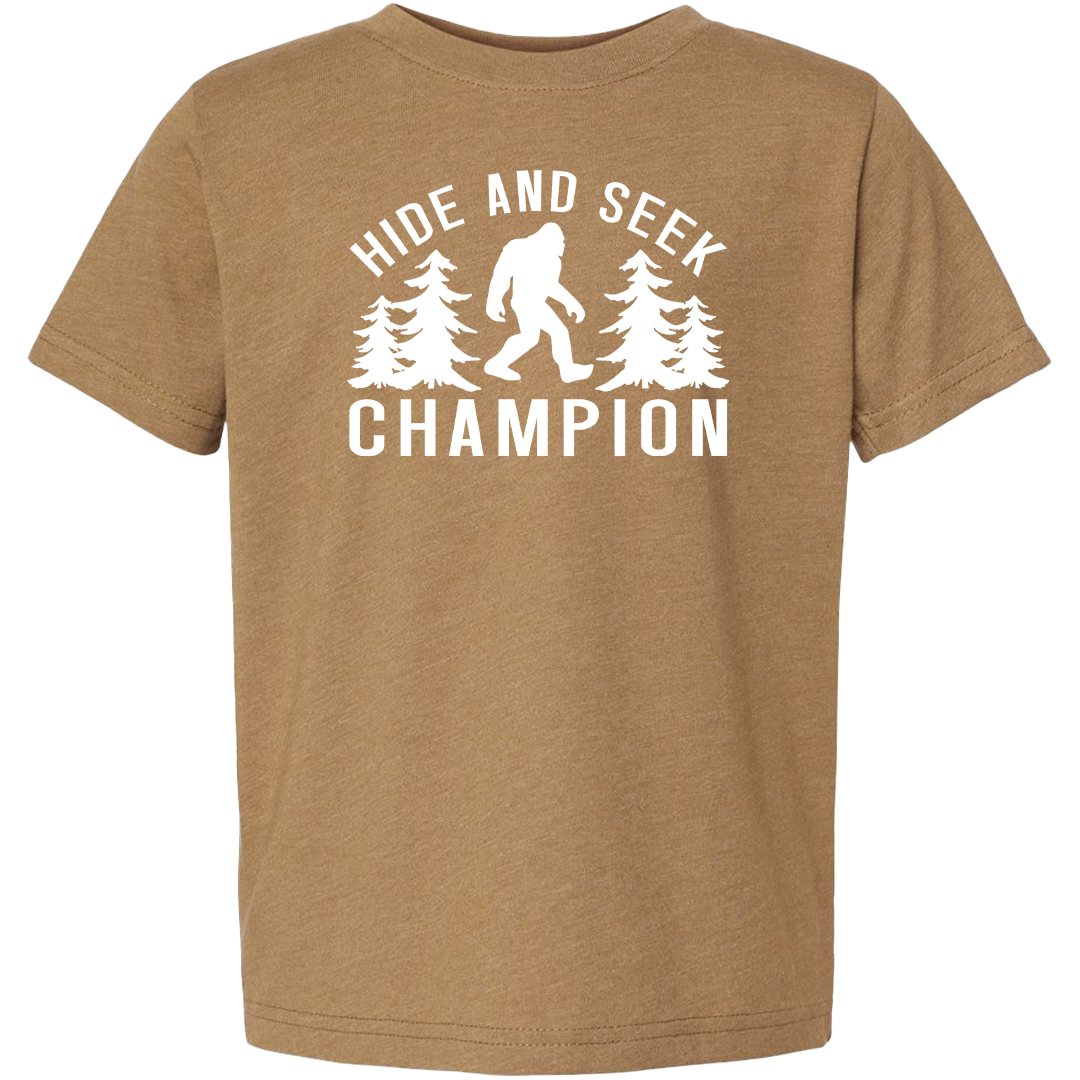 Hide and Seek Sasquatch Toddler Tee