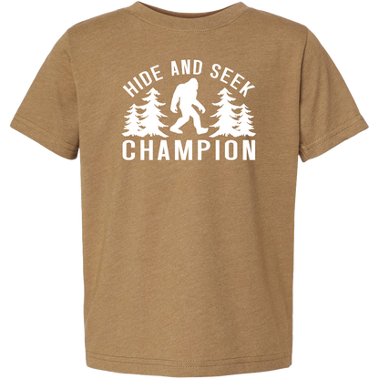 Hide and Seek Sasquatch Toddler Tee