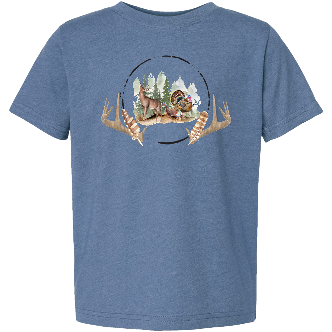 Bucks And Beards Toddler Tee